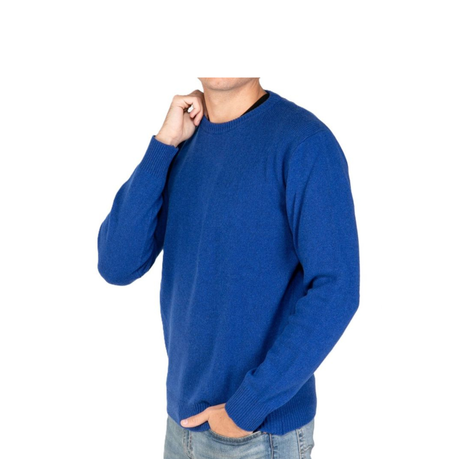 Maglia Uomo Girocollo Cashmere Rigenerato Finezza 7